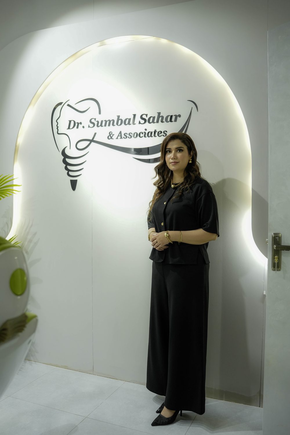 Cosmetic dentistry consultation